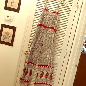 JEN'S PIRATE BOOTY Jumper Romper Wide Leg Pockets!